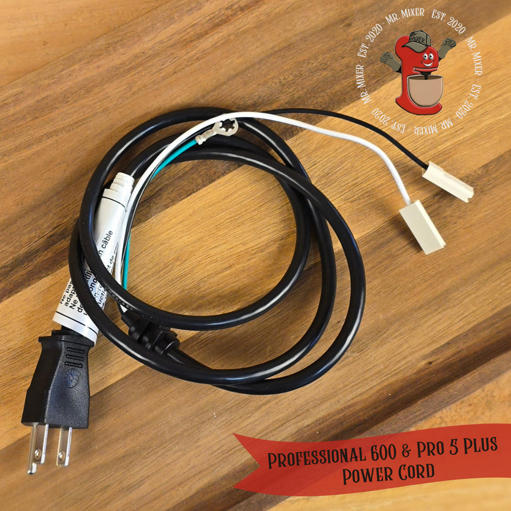 Professional 600/Pro 5 Plus Power Cord — Mr. Mixer
